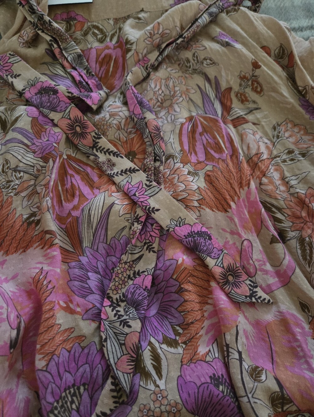 Spell Siren Song Strappy🩷🧡 Flamingo SZ XL NWT - Picture 12 of 15